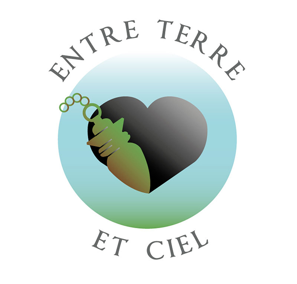 Logo non retenu réalisé sur Illustrator pour la société Entre Terre et Ciel.