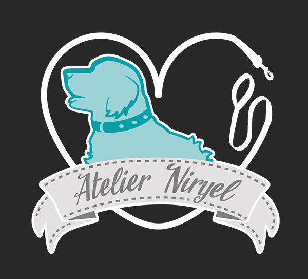 Logo réalisé sur Illustrator pour l'Atelier Nyriel, créateur d'accessoires animalier